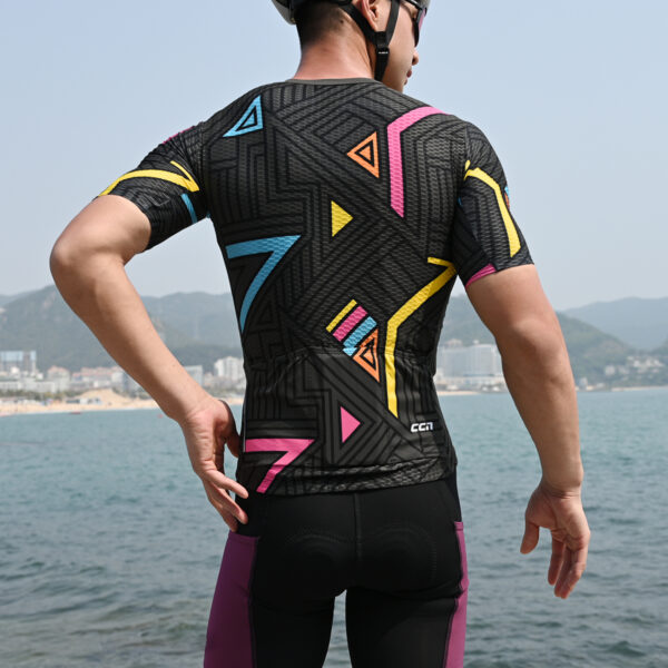 All Day SS Colorful Black  Jersey