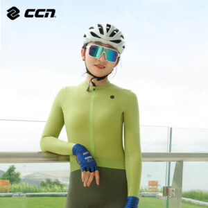 Sweet Green Women Long Sleeve Jersey