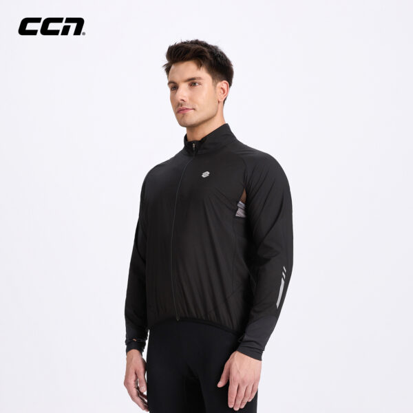 Diversified Luxury Riding Unisex Wind Jacket Black