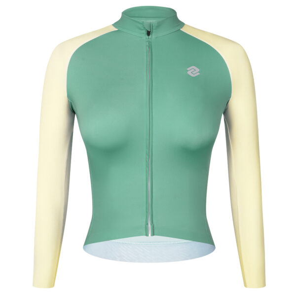 Велоджерси All Day Womens Long Sleeve Jersey Copper Green
