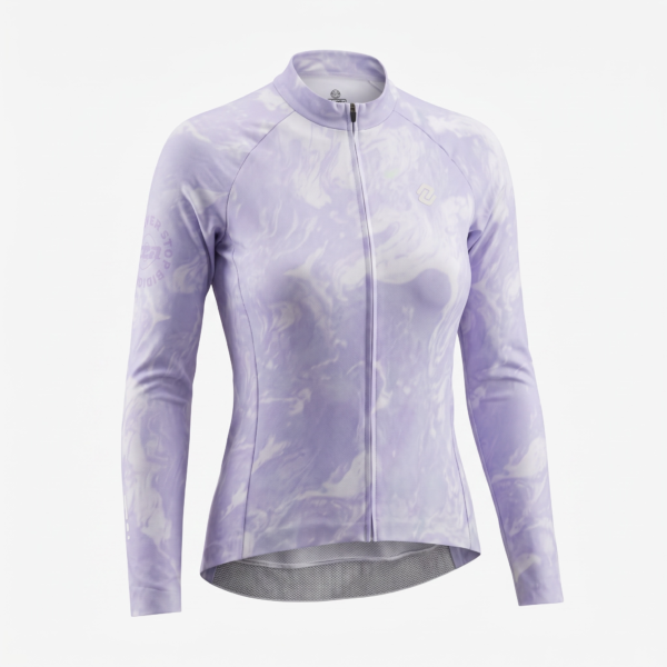 Велоджерси All Day Women Long Sleeve Jersey Lilac Colour