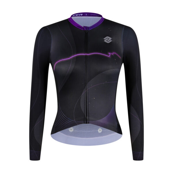 Велоджерси Women's Black Purple SS Jersey
