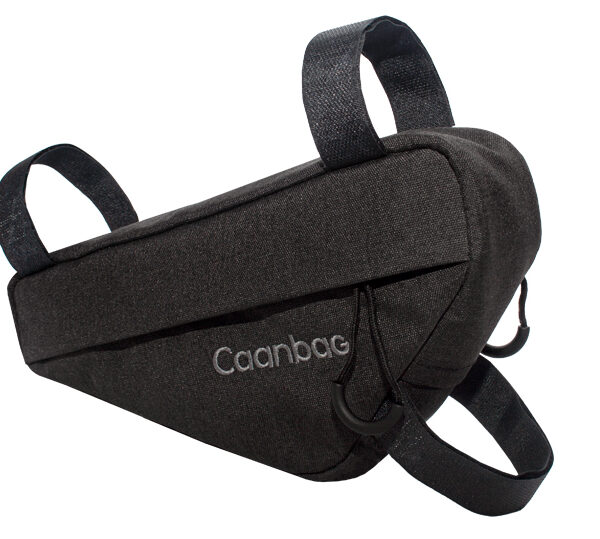 Сумка велосипедная подрамная "Стрела" CAANBAG, цвет: черный, артикул: CAAN-TR-45BL